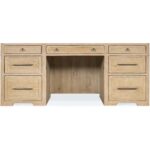 Retreat Executive Desk 6950-10563-80 6950 10563 80 straight silo