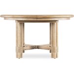 Retreat Pole Rattan Round Dining Table w/1-20in leaf 6950-75201-80 6950 75201 80 straight silo