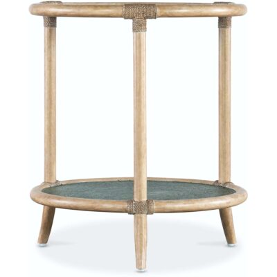 Retreat Raffia End Table 6 Retreat Raffia End Table 6950-80116-45 6950 80116 45 back silo