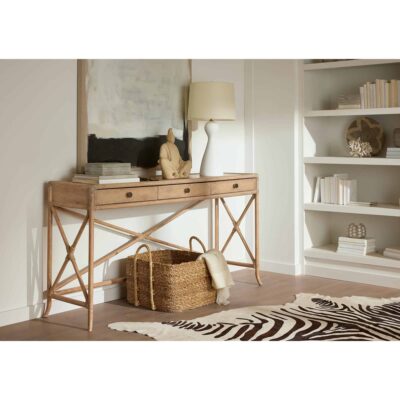 Retreat Pole Rattan Console 6950-80171-80 6950 80171 80 room