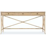 Retreat Pole Rattan Console 6950-80171-80 6950 80171 80 straight silo