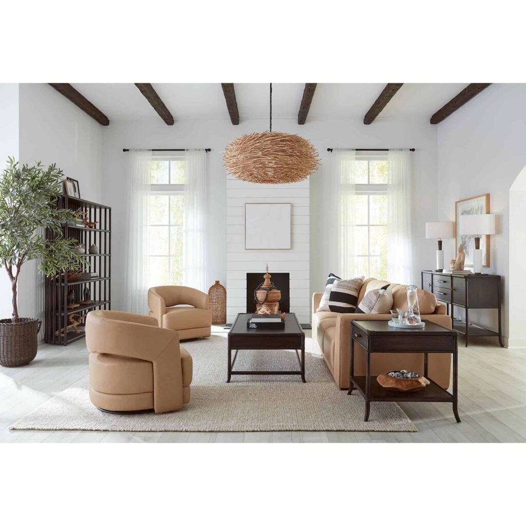Retreat Pole Rattan End Table - Image 5