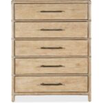 Retreat Pole Rattan Five-Drawer Chest 6950-90210-80 6950 90210 80 straight silo