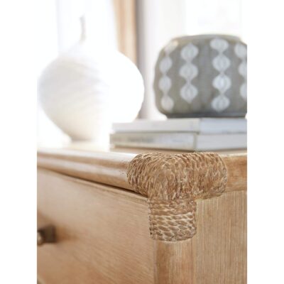 Retreat Pole Rattan Nightstand 10 Retreat Pole Rattan Nightstand 6950-90216-80 6950 90216 80 detail