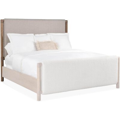 Retreat King Upholstered Panel Bed 8 Retreat King Upholstered Panel Bed 6950-90366-80 6950 90367 80 silo