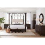 Retreat Pole Rattan Accent Mirror 6950-90005-99 6950 90466 119 017 216 202 005 99 room