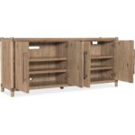 Vineyard Row Entertainment Credenza 6952-55478-80 6952 55478 80 open silo