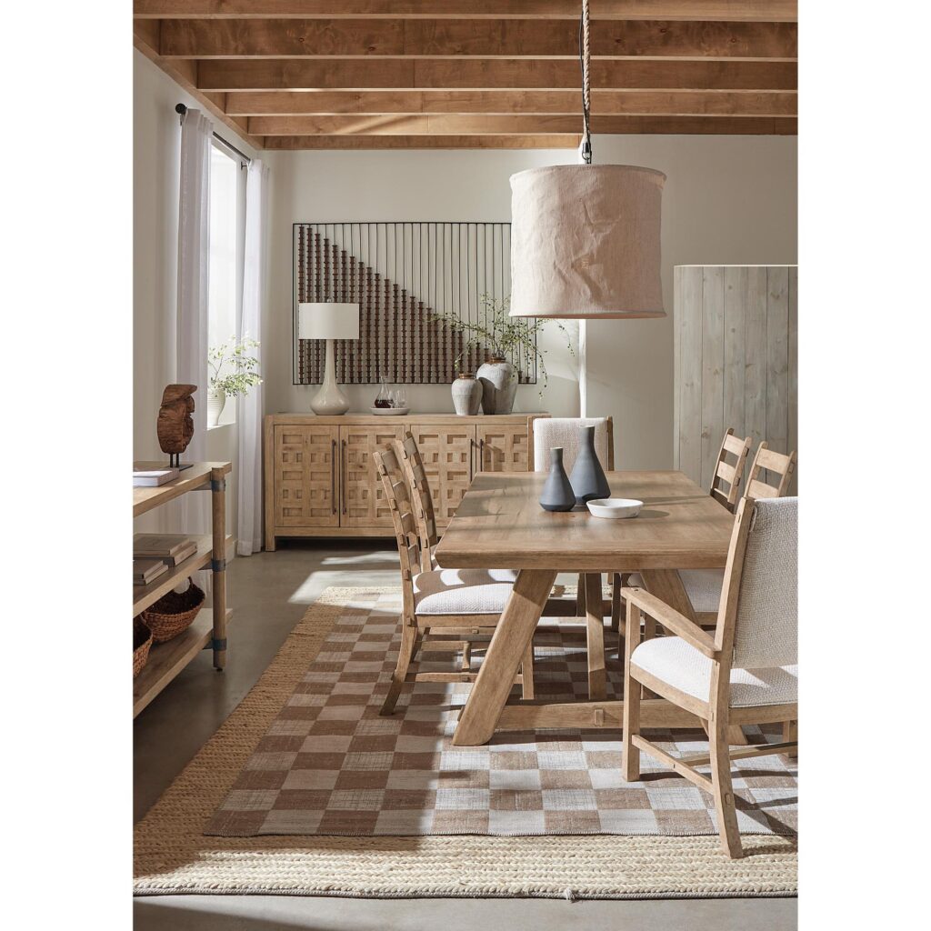 Vineyard Row Post Back Upholstered Arm Chair - Image 6