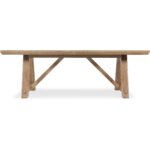 Vineyard Row Extendable Dining Table C113032169 6952 75217 80 straight silo