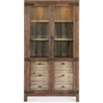 Vineyard Row Display Cabinet 6952-75906-85 6952 75906 85 straight silo