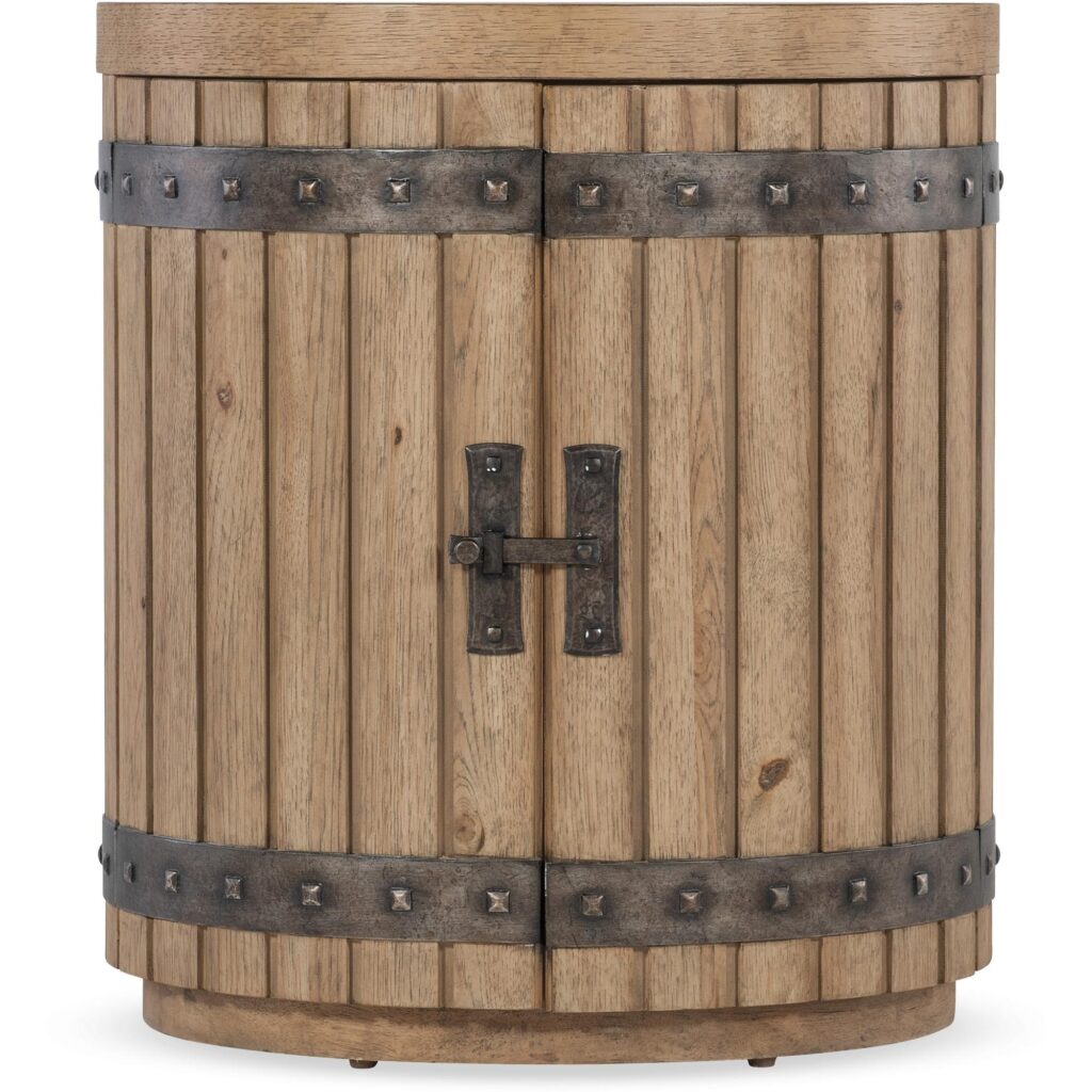 Vineyard Row Wine Barrel End Table - Image 3