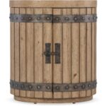 Vineyard Row Wine Barrel End Table 6952-80115-80 6952 80115 80 straight silo