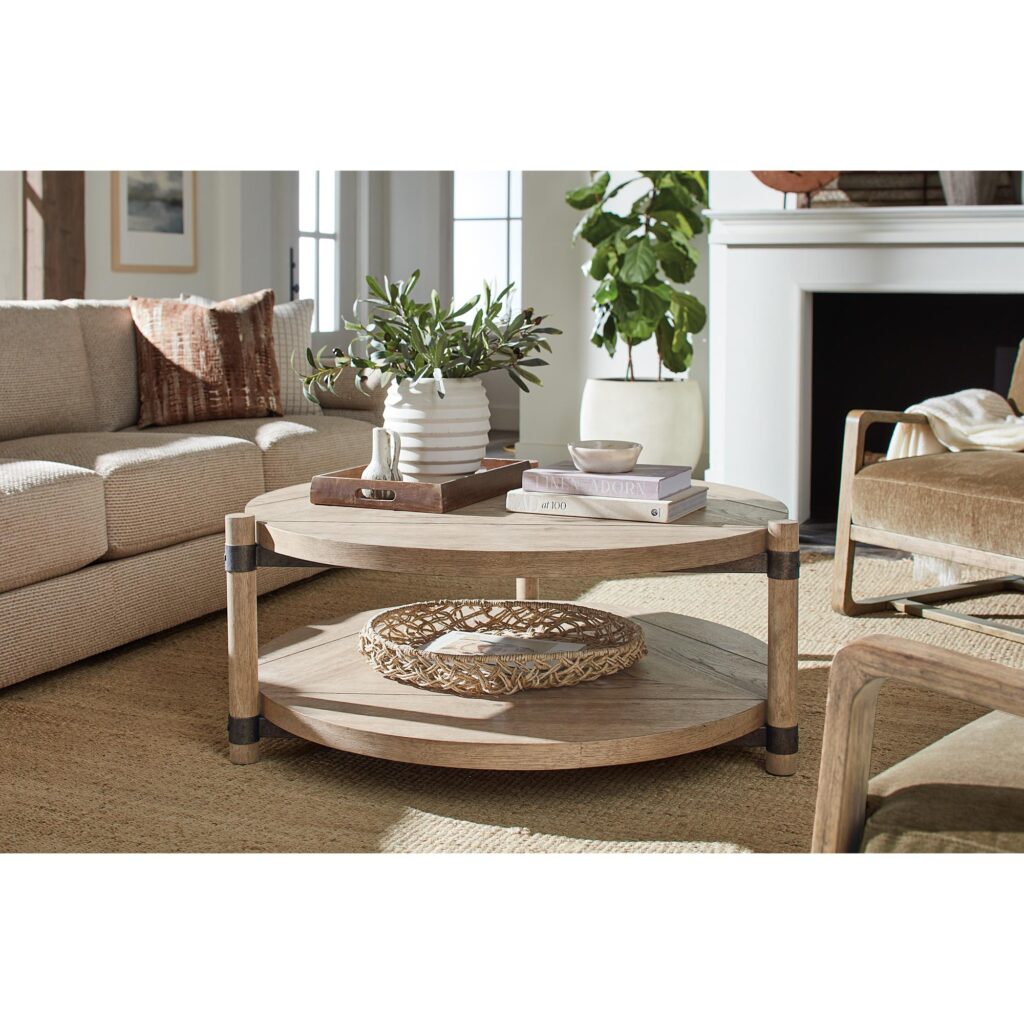 Vineyard Row Round Cocktail Table - Image 4