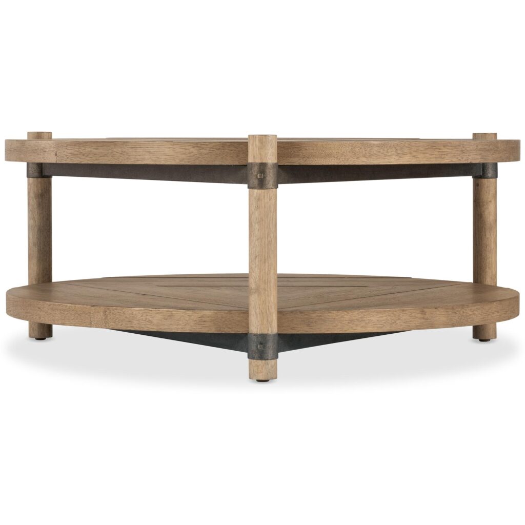 Vineyard Row Round Cocktail Table - Image 2