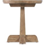 Vineyard Row Round Pedestal End Table 6952-80216-80 6952 80216 80 straight silo