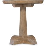 Vineyard Row Round Pedestal End Table 6952-80216-80 6952 80216 80 straight silo1