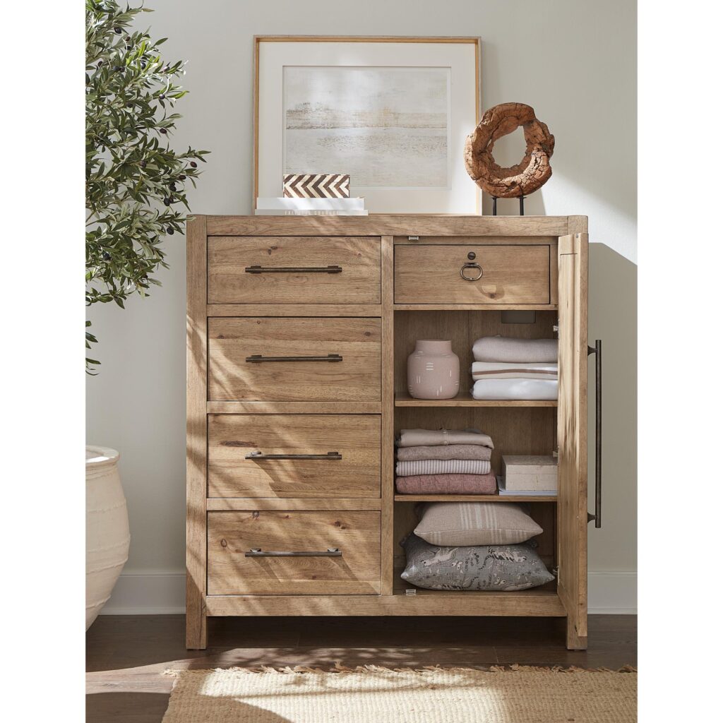 Vineyard Row Four-Drawer Door Chest - Image 5