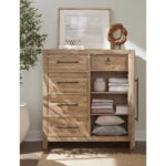 Vineyard Row Four-Drawer Door Chest 6952-90010-80 6952 90010 80 room