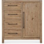 Vineyard Row Four-Drawer Door Chest 6952-90010-80 6952 90010 80 straight silo