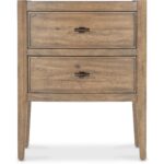 Vineyard Row Two Drawer Nightstand 6952-90016-80 6952 90016 80 straight silo