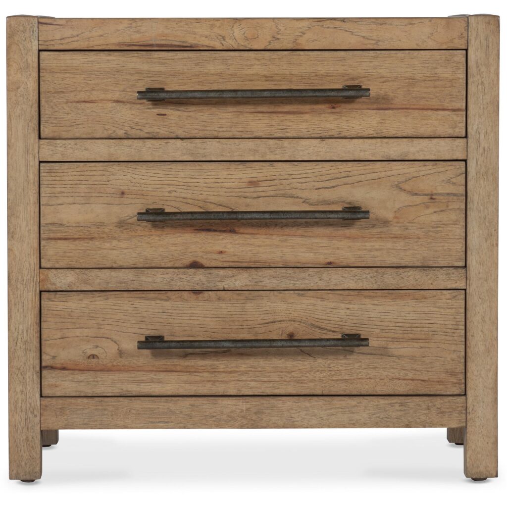 Vineyard Row Three-Drawer Nightstand - Image 2