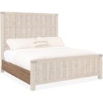 Vineyard Row Queen Panel Bed 6952-90250-80 6952 90253 80 silo