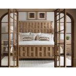 Vineyard Row Queen Panel Bed 6952-90250-80 6952 90266 80 room2