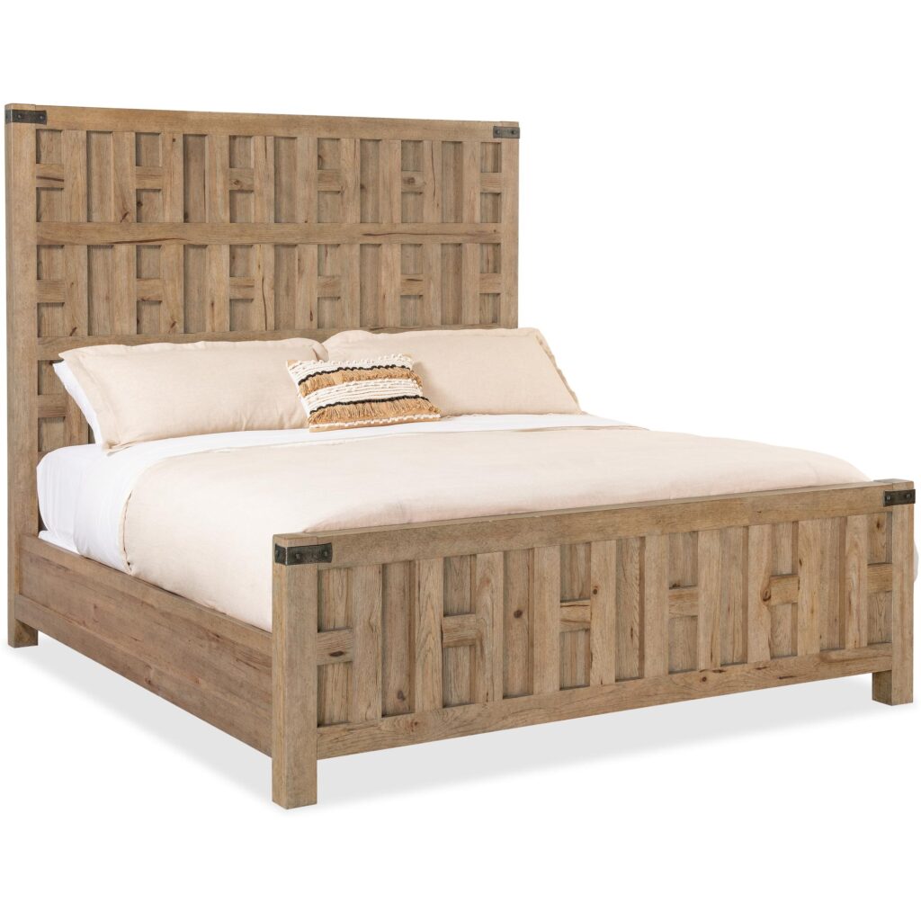 Vineyard Row Queen Panel Bed