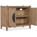Vineyard Row Two-Door Nightstand 6952-90516-80 6952 90516 80 open silo