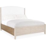 Vineyard Row King Upholstered Bed 6952-90866-80 6952 90853 80 silo
