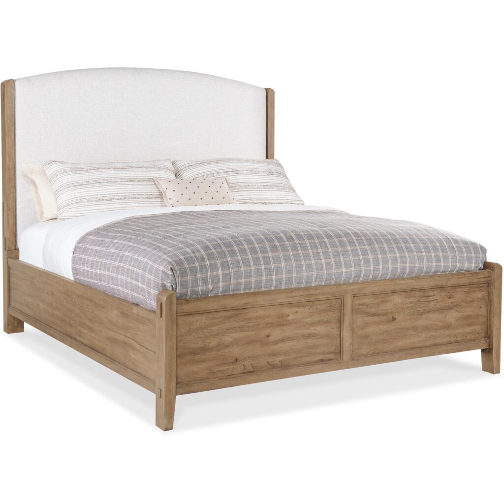Vineyard Row King Upholstered Bed