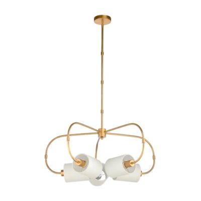 Ring Chandelier - Gold