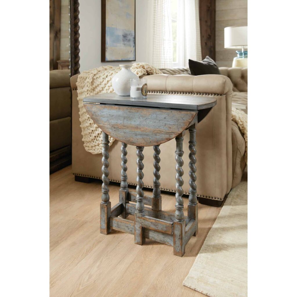 La Grange Solid Wood Abstract End Table GCSR2857 6960 50006 45 room2