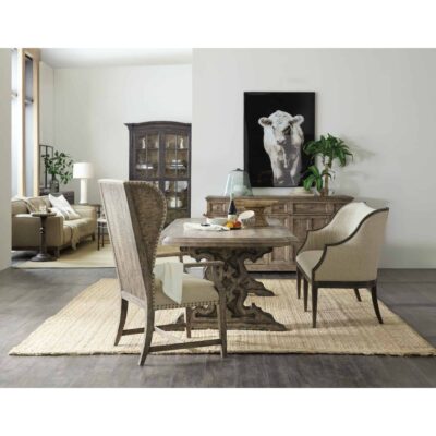 La Grange Extendable Solid Oak Dining Table GCSR2954 6960 75200 81 500 81 50008 89 room