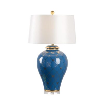Ginger Jar Lamp - Blue