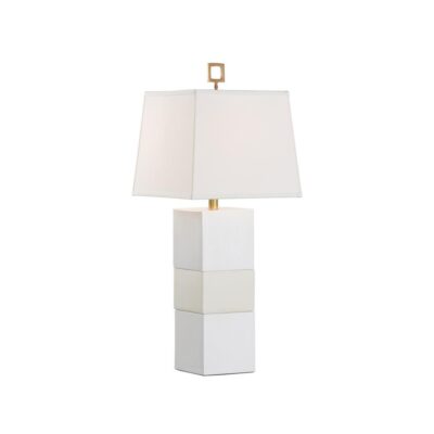 Banded Lamp - White