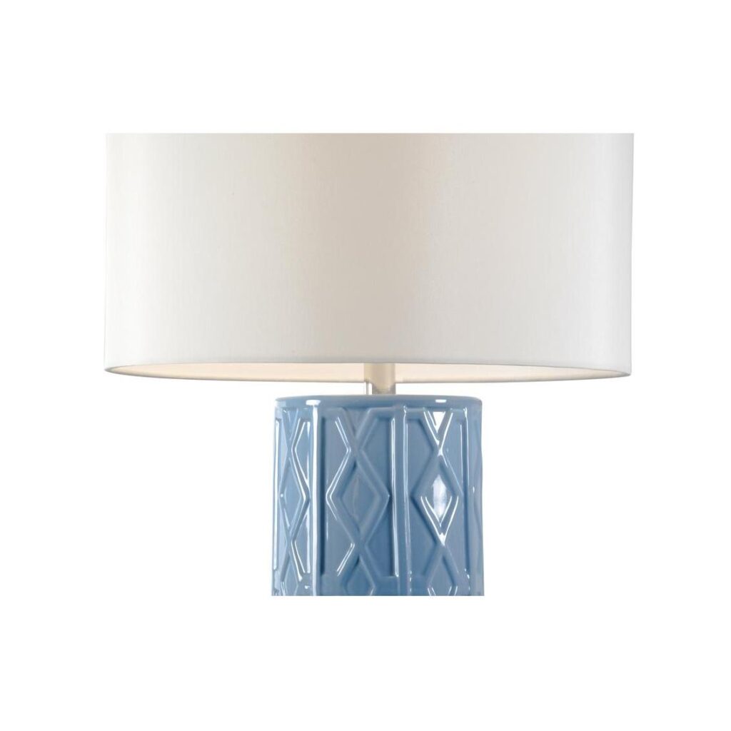 Andreu Lamp - Blue/Silver