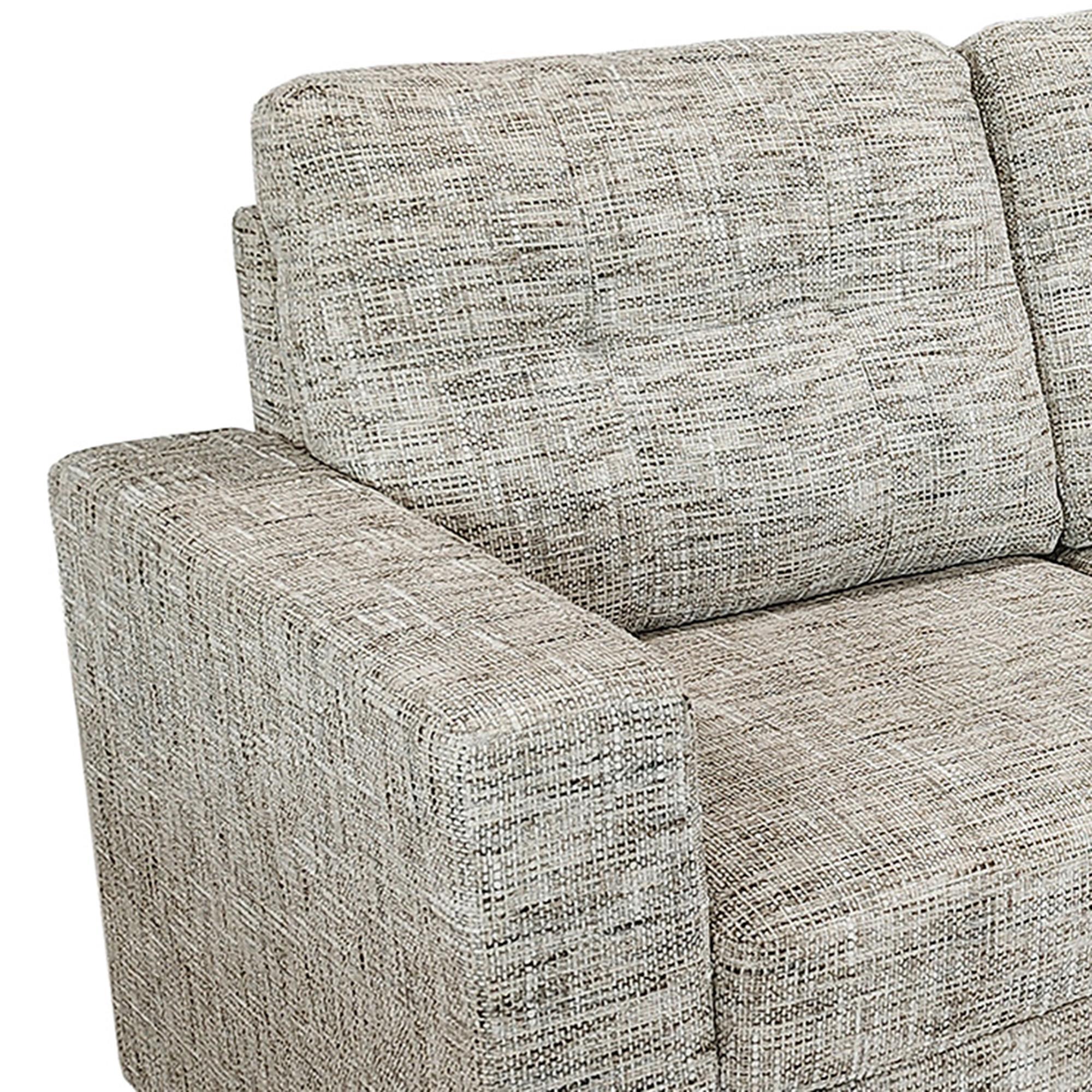 Draga Sofa with Reversible Chaise & Bed & Storage in Beige 5 Draga Sofa with Reversible Chaise & Bed & Storage in Beige - Image 5