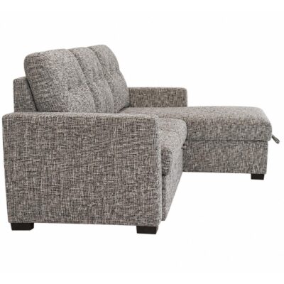 Draga Sofa with Reversible Chaise & Bed & Storage in Warm Grey 11 Draga Sofa with Reversible Chaise & Bed & Storage in Warm Grey 700-562WGY 700 562WGY 3