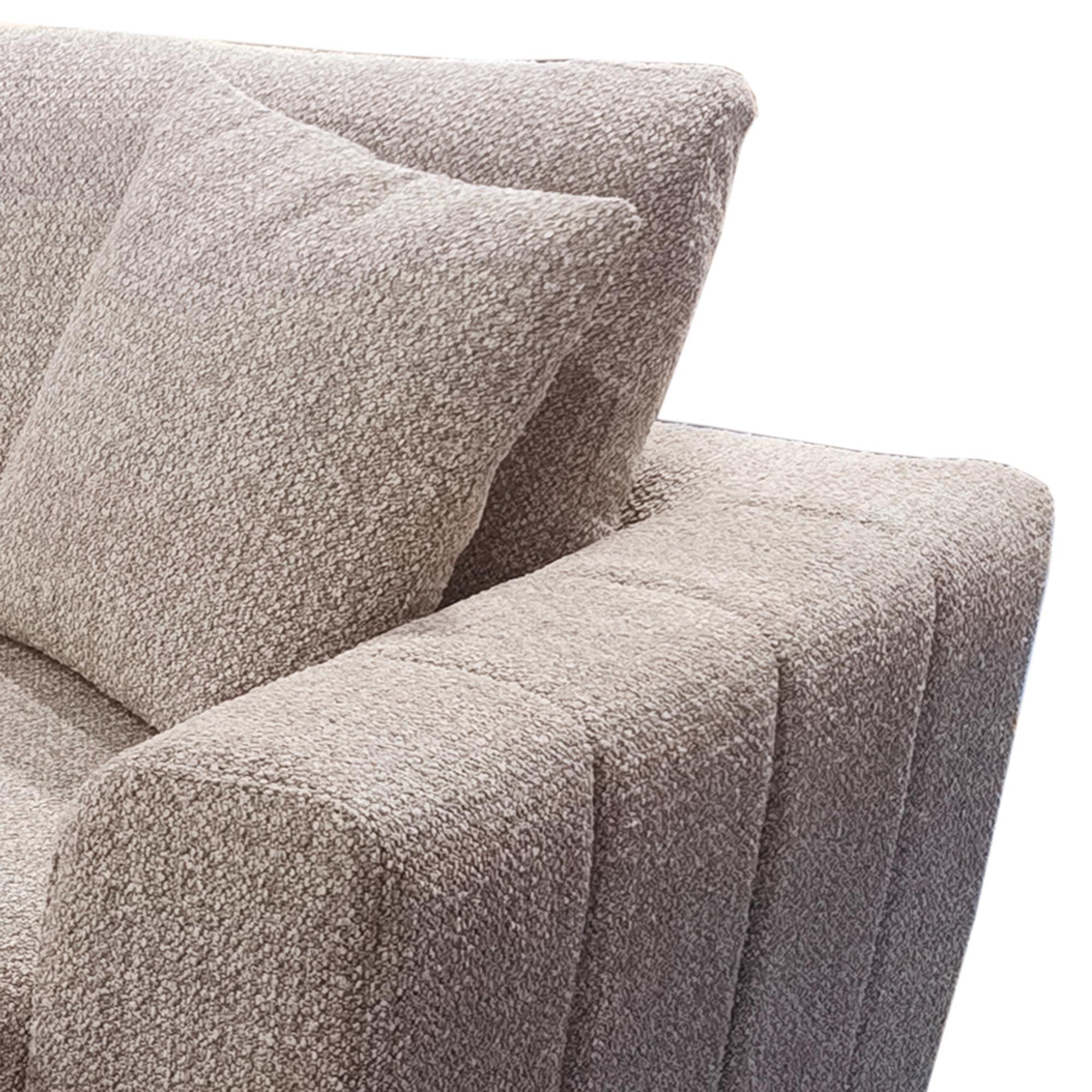 Gareth Sofa with Left Chaise & Bed & Storage in Taupe 6 Gareth Sofa with Left Chaise & Bed & Storage in Taupe - Image 6