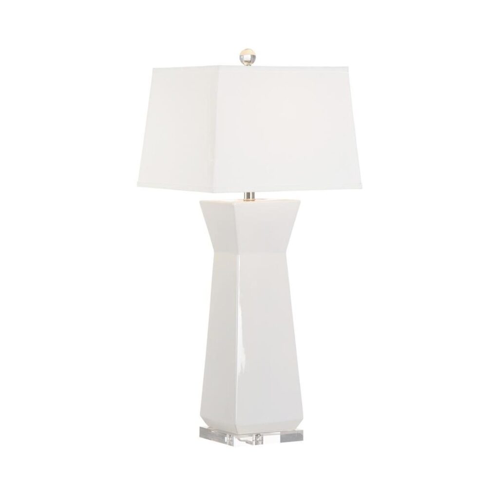Fontainebleau Table Lamp - White