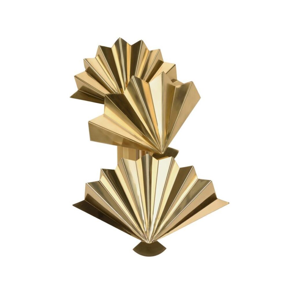 Dancing Fan Sconce - Left Facing