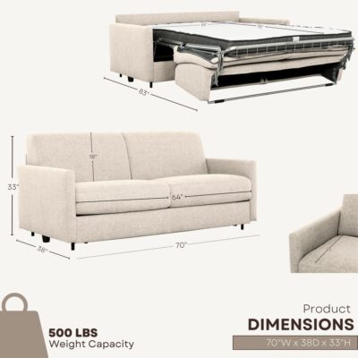 Benito Sofa Bed - Beige 70068 70068 11