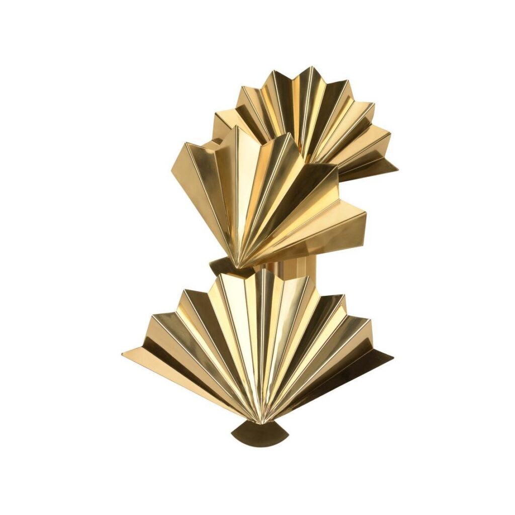 Dancing Fan Sconce - Right Facing