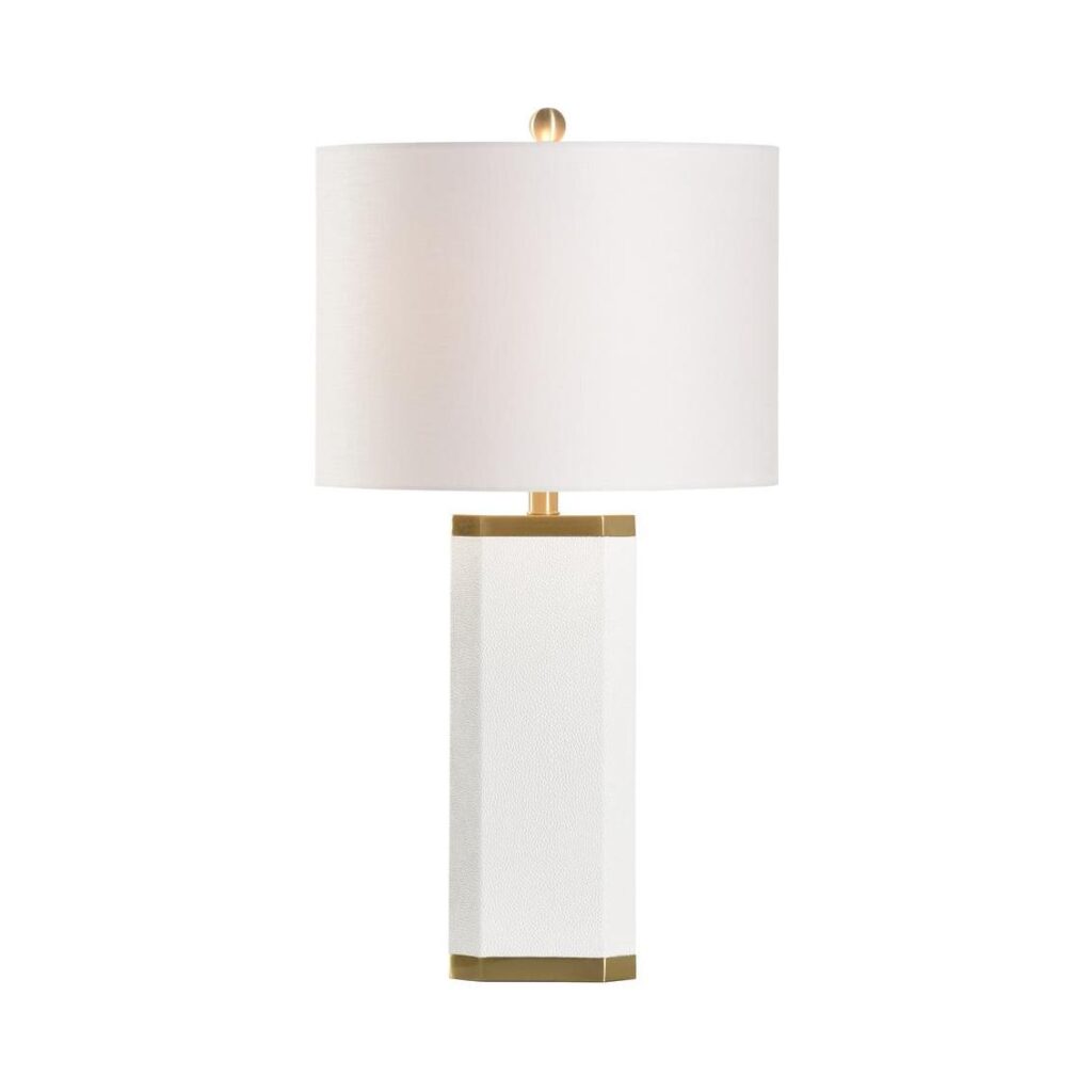 Block Lamp - White