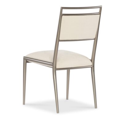 Geometry Metal Side Chair 5 Geometry Metal Side Chair 7016-75410-95 7016 75410 95 back silo