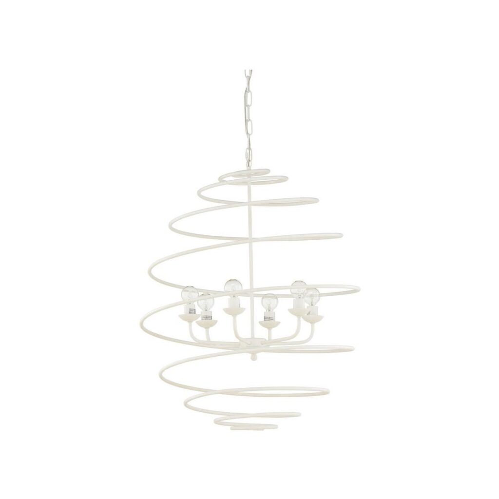 Spyral Chandelier - White - Image 2
