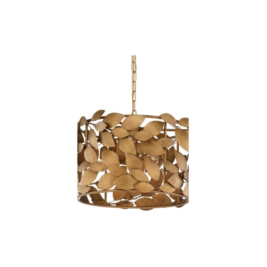 Ficus Round Chandelier - Gold - Image 3