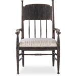 Americana Upholstered Seat Arm Chair 7050-75300-89 7050 75300 89 straight silo