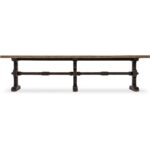 Americana Trestle Rectangle Cocktail Table 7050-80110-89 7050 80110 89 straight silo